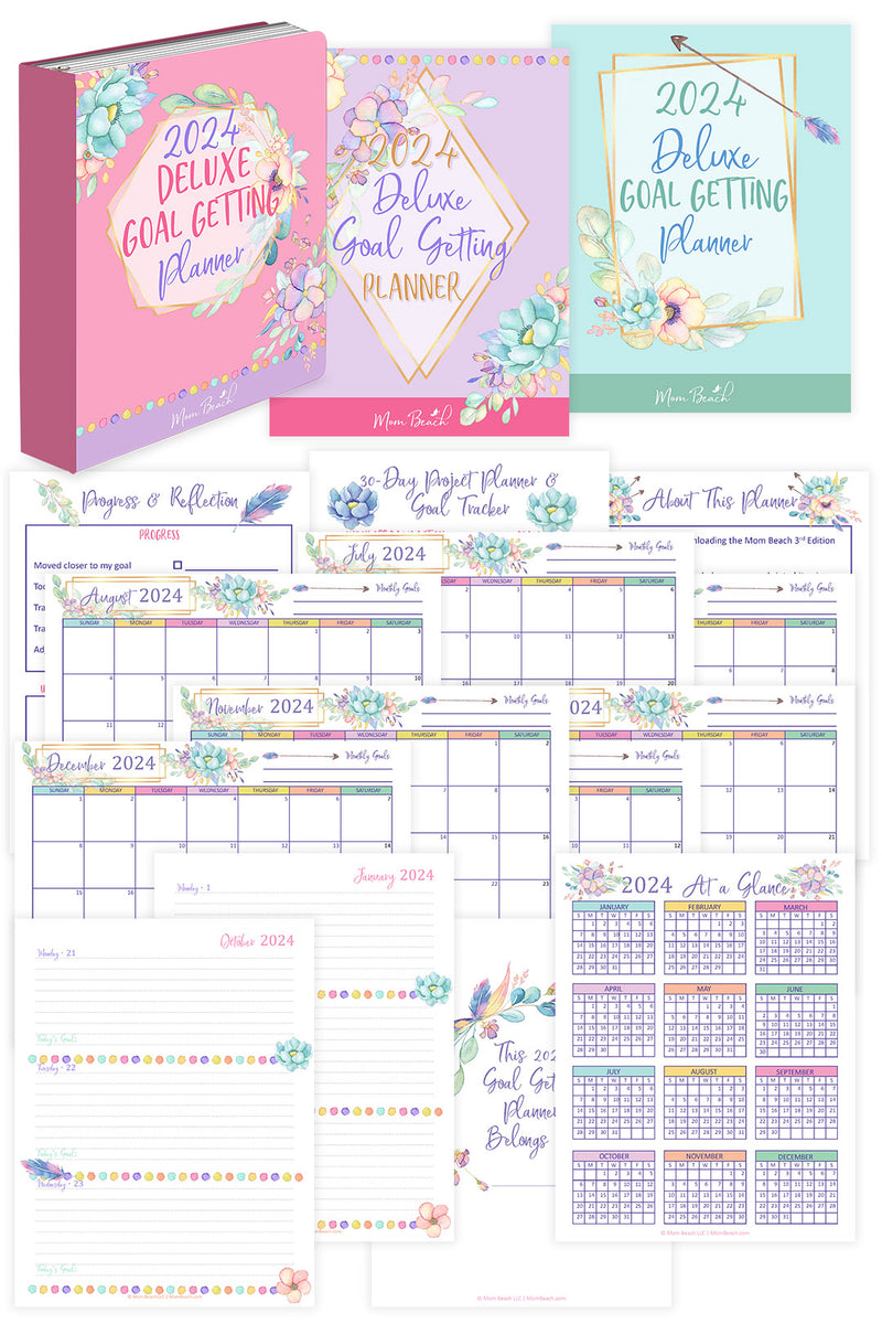 2024 Deluxe Weekly Planner (130 Pages)