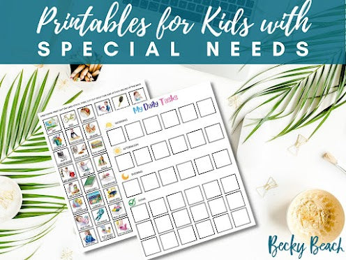 Printables for Kids with Special Needs