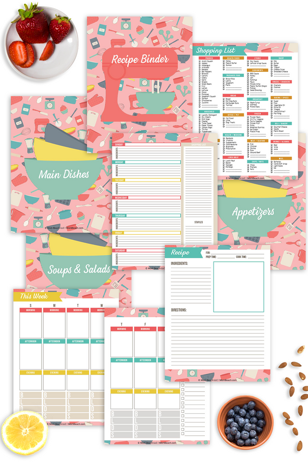 Recipe Binder (14 Pages)