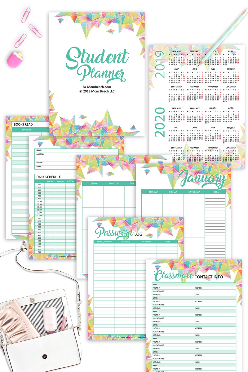 Student Planner (55 Pages)