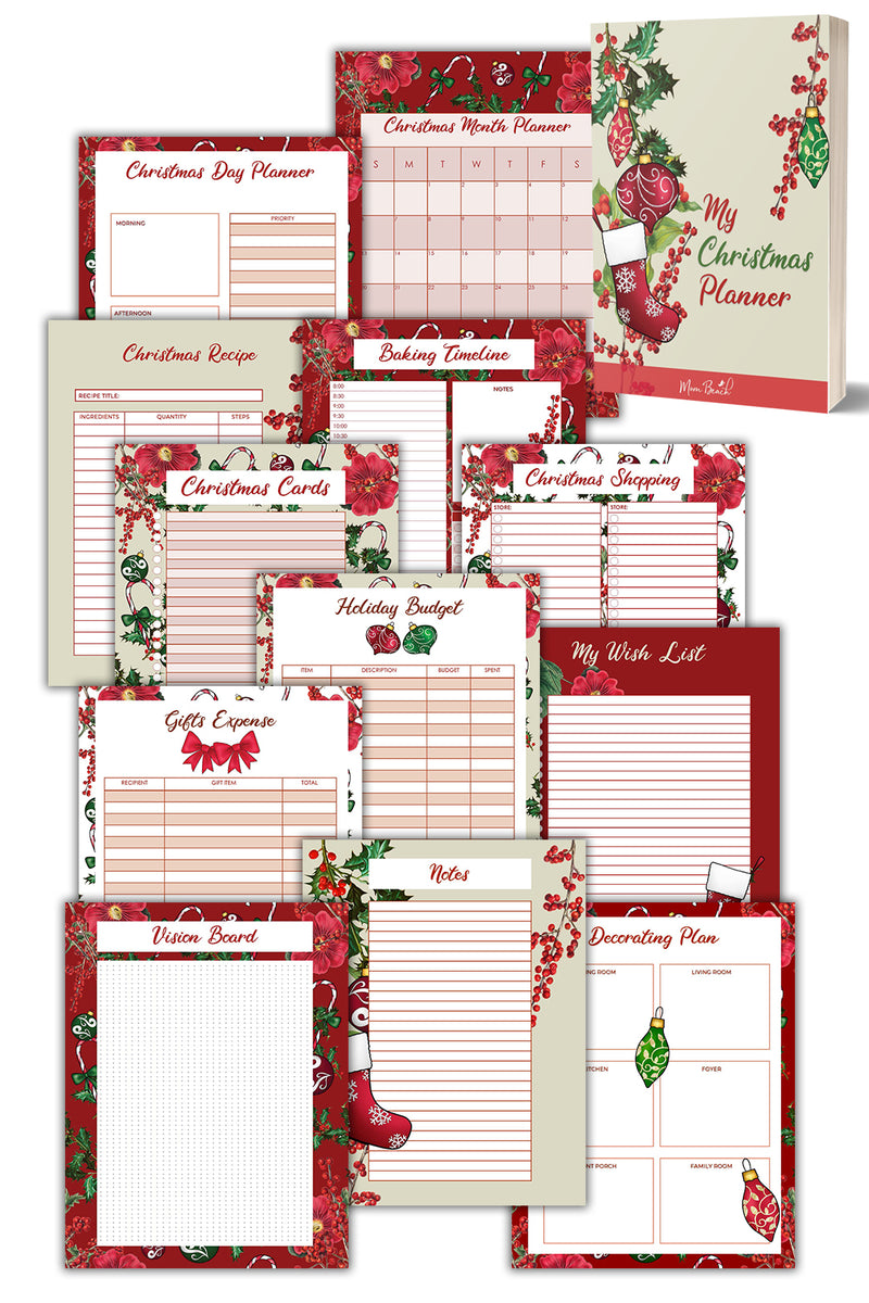 My Christmas Planner ( 20 Pages )
