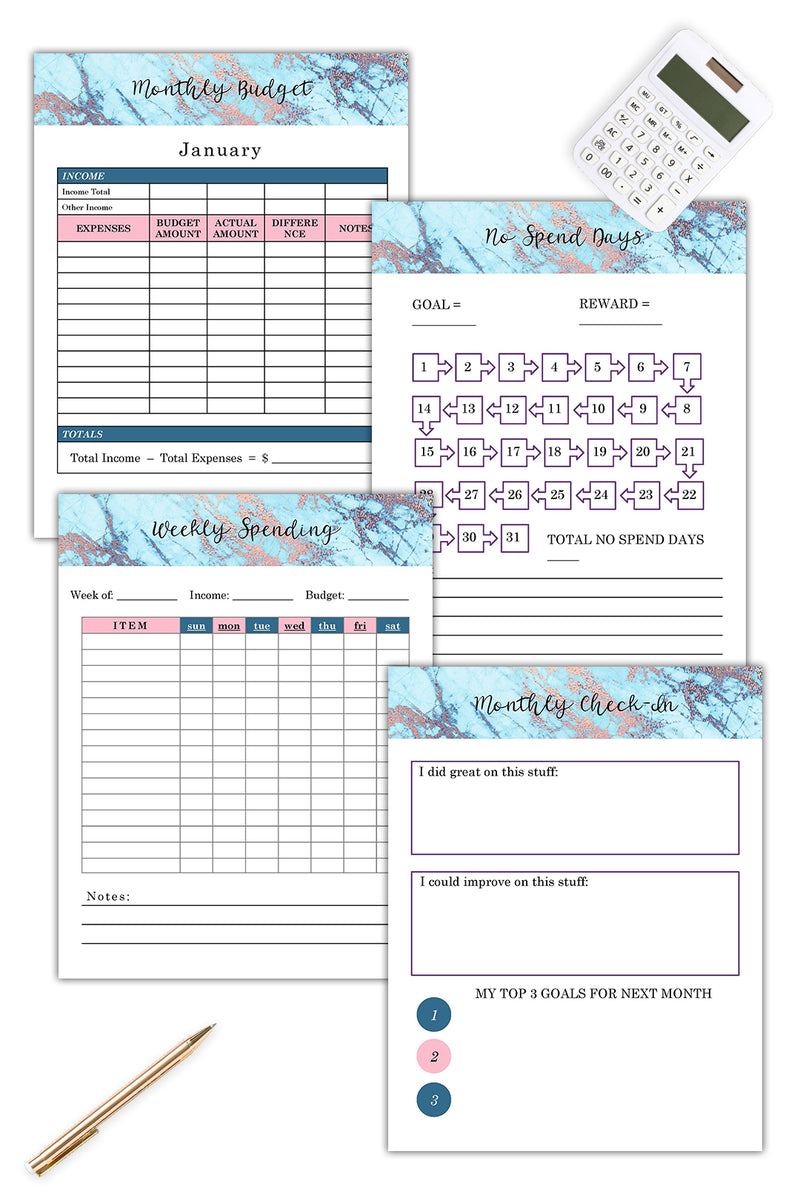 Busy Mom Budget Planner ( 101 Pages )